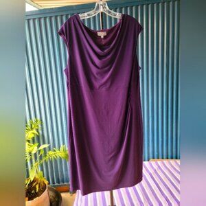 Laura Plus  Sleeveless Purple Dress Size 20